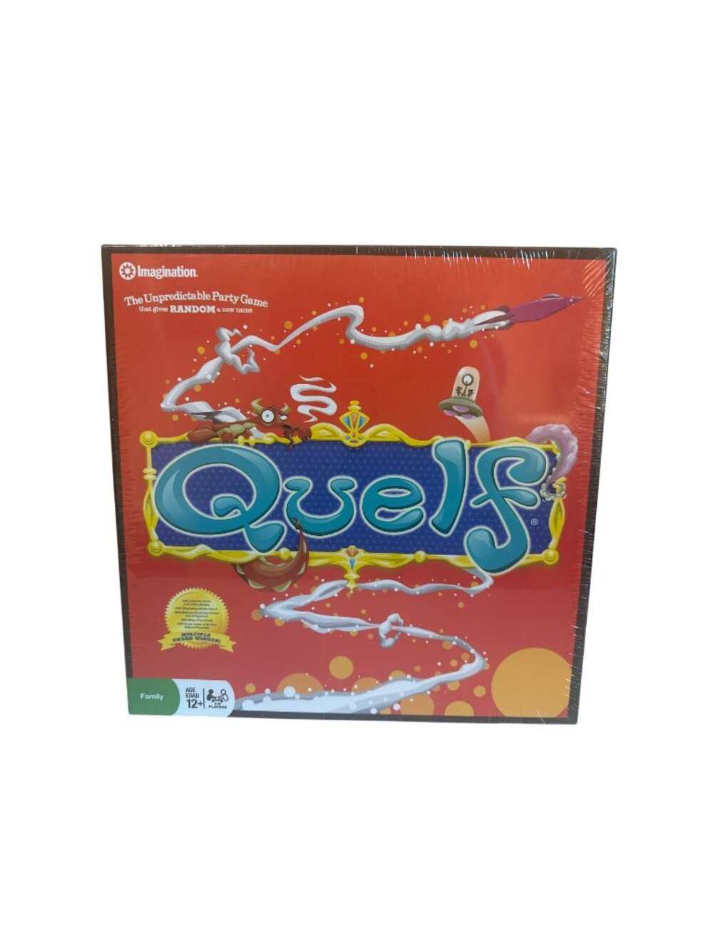 Quelf Board Game The Unpredictable Party Game For Ages 12+ New Sealed